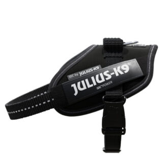 Postroj JULIUS-K9 IDC® Power černý - velikost 2: obvod hrudi 71 - 96 cm