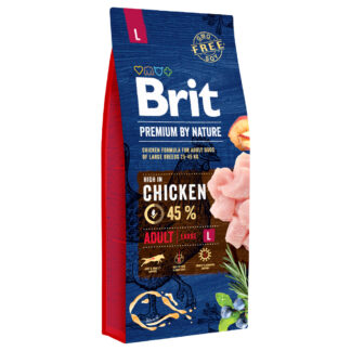 Brit Premium by Nature Adult Large Breed Chicken - 15 kg