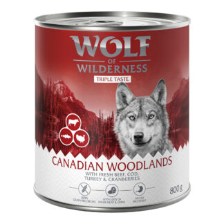 Wolf of Wilderness Adult "The Taste Of" 6 x 800 g -  The Taste Of Canada