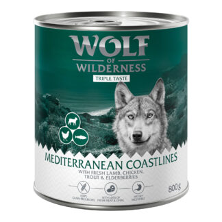 Wolf of Wilderness Adult "The Taste Of" 6 x 800 g - The Taste Of The Mediterranean