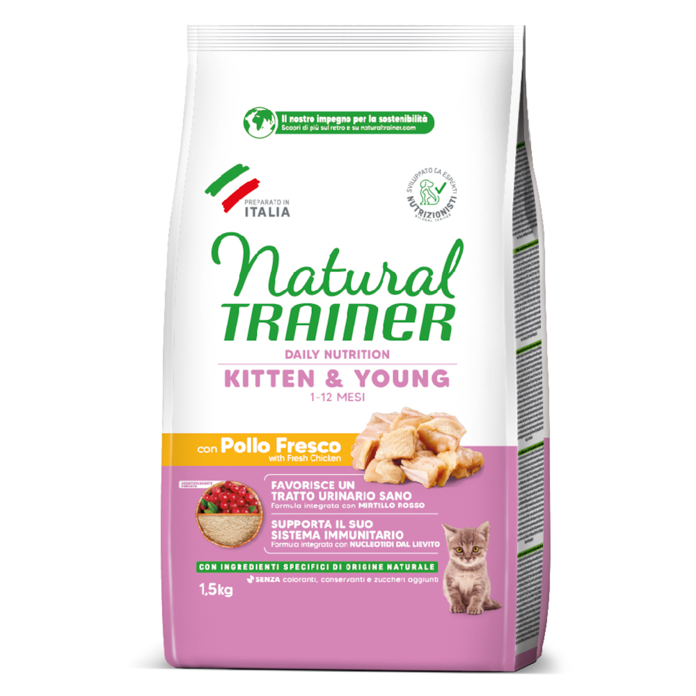 Natural Trainer Kitten Chicken - 2 x 1