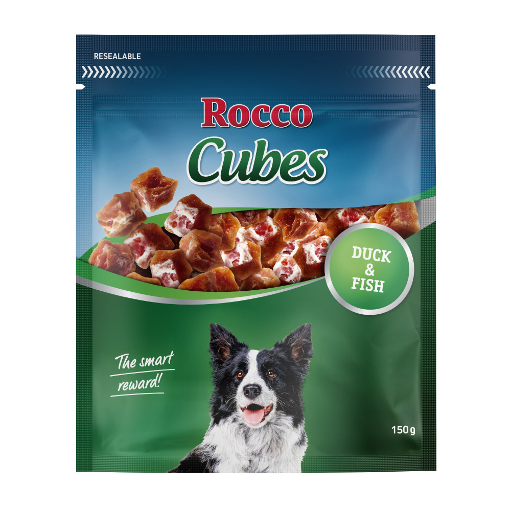 Výhodné balení Rocco Cubes - kachní 12 x 150 g