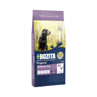 Bozita Original Senior & Vital s kuřecím - bez pšenice - 2 x 12 kg