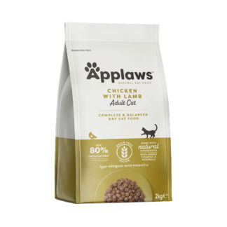 Applaws Adult Cat Chicken & Lamb - výhodné balení 2 x 2kg