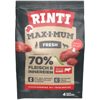 RINTI Max-i-mum Hovězí - výhodné balení: 2 x 4 kg
