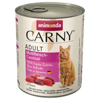 Megabalení animonda Carny Adult 24 ks (24 x 800 g) - Masový koktejl