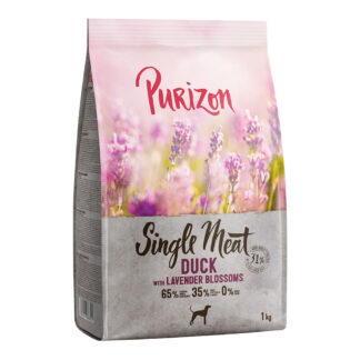 Purizon Single Meat Adult kachna s jablky a levandulí - bez obilovin - 4 kg