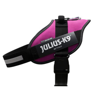 Postroj JULIUS-K9 IDC® Power růžový - vel. XL: obvod hrudníku 71 - 96 cm
