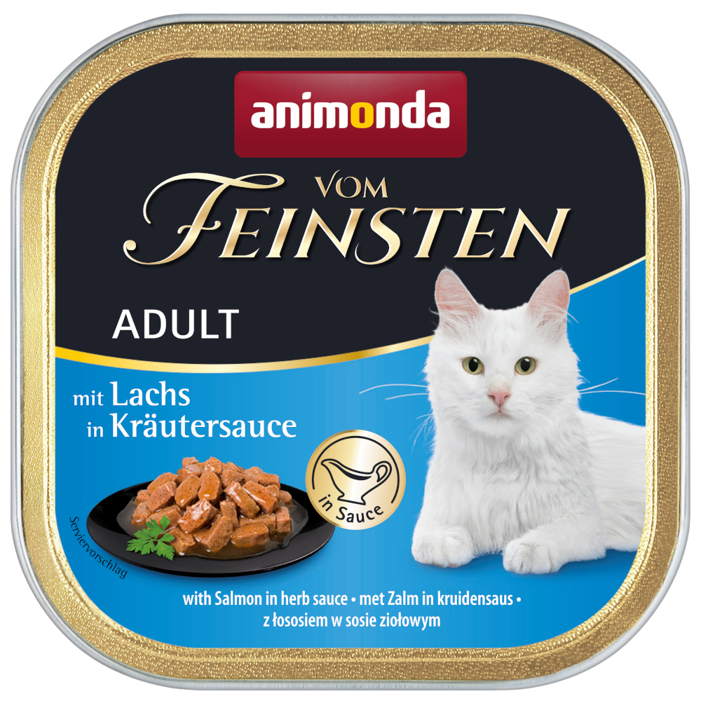 animonda Vom Feinsten Adult NoGrain v omáčce 36 x 100 g - míchané balení
