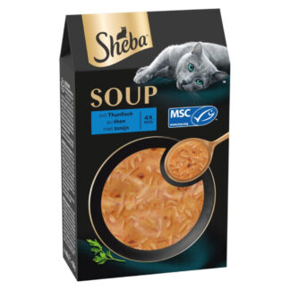 Sheba Classic Soup kapsičky 40 x 40 g výhodné balení - Tuňák