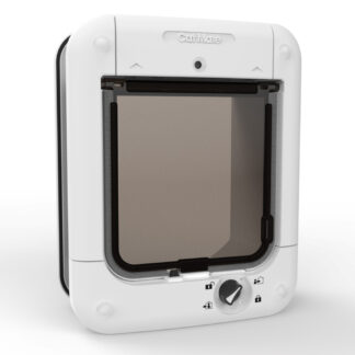 Cat Mate kočičí dvířka ovládaná mikročipem 360W - Dvířka pro kočky bílá