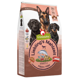 GranataPet Liebling's Mahlzeit Adult Sensitive s rybami - Výhodné balení: 2 x 10 kg