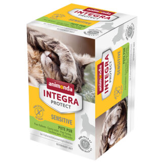 animonda Integra Protect Adult Sensitive mističky 24 x 100 g - Krůtí Pur