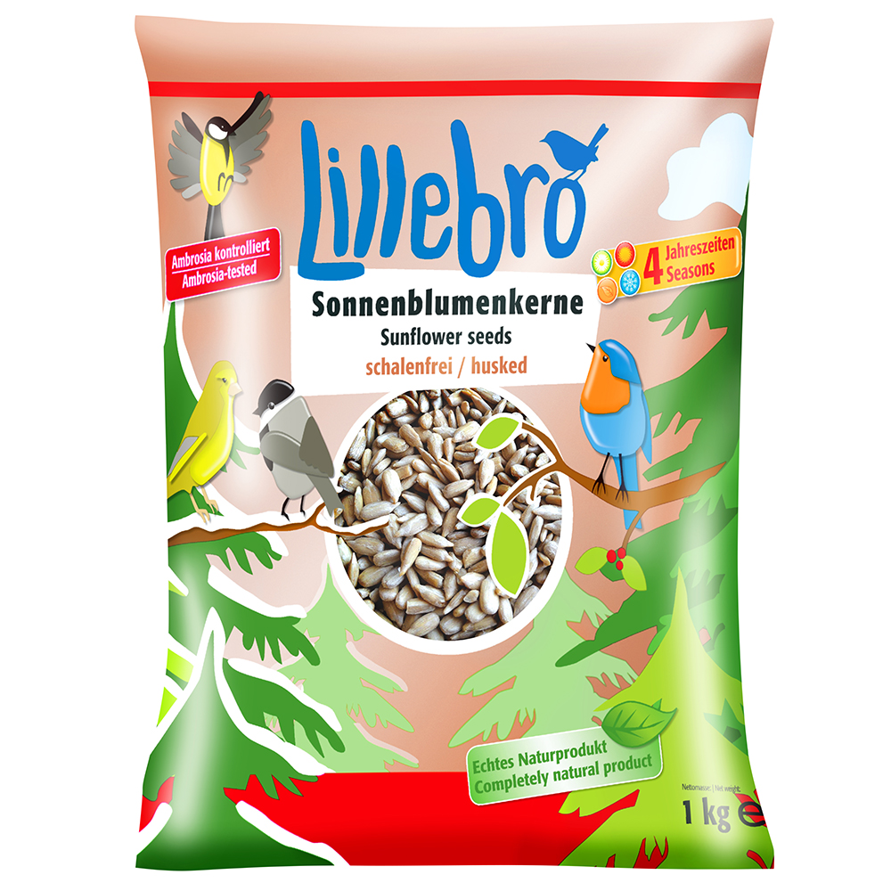 Lillebro slunečnicová semínka loupaná - 6 kg