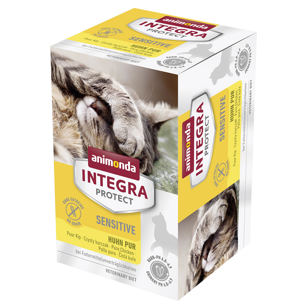 animonda Integra Protect Adult Sensitive mističky 24 x 100 g - Mix (4 druhy)
