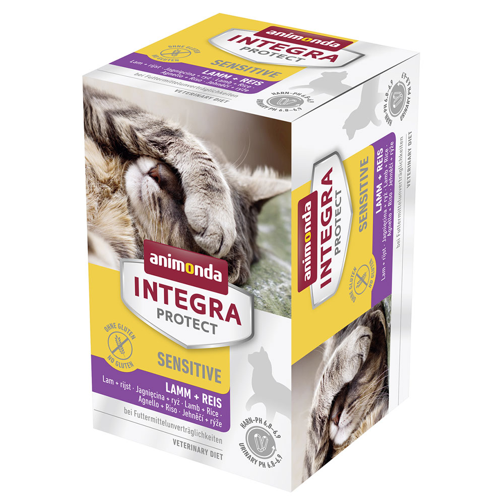 animonda Integra Protect Adult Sensitive mističky 24 x 100 g - Jehněčí s rýží