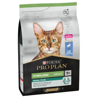 PURINA PRO PLAN Sterilised Adult Renal Plus Rabbit - 3 kg