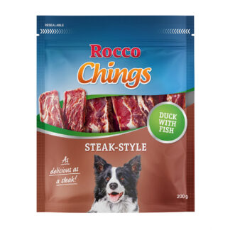 Výhodné balení: Rocco Chings Steak Style - Kachní maso 12 x 200 g