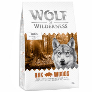 Wolf of Wilderness Adult "Oak Woods" divočák - bez obilovin - 5 kg
