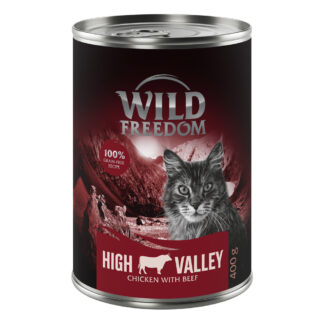 Výhodná balení Wild Freedom Adult 24 x 400 g - Farmlands - hovězí & kuře