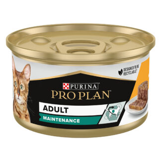PURINA PRO PLAN Adult Maintenance 24 x 85 g - kuřecí