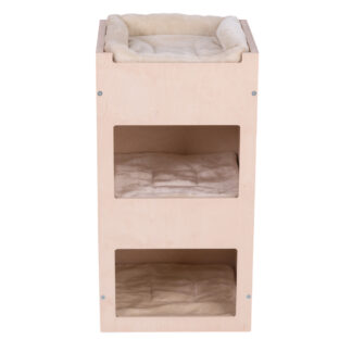 Natural Paradise Hranaté škrabadlo Daisy - krémové