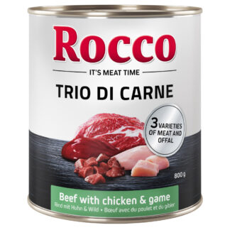 Rocco Classic Trio di Carne - 24 x 800 g - hovězí