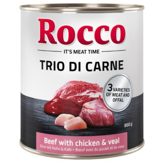 Rocco Classic Trio di Carne - 24 x 800 g - hovězí