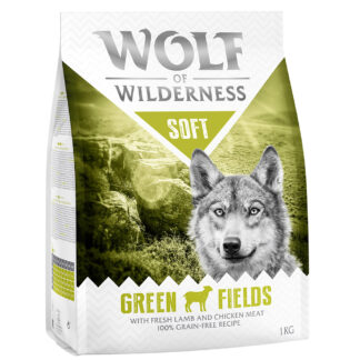 Wolf of Wilderness Adult "Soft - Green Fields" - jehněčí - 5 kg