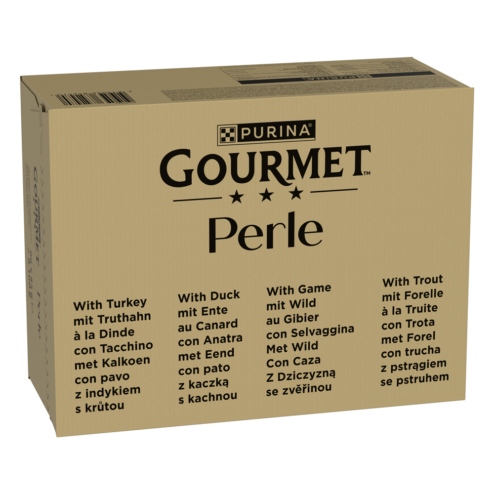 Megapack Gourmet Perle 96 x 85 g - Pstruh