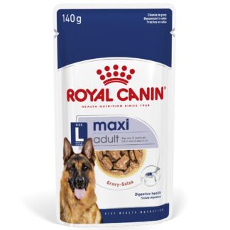 Royal Canin Maxi Adult v omáčce - výhodné balení: 40 x 140 g