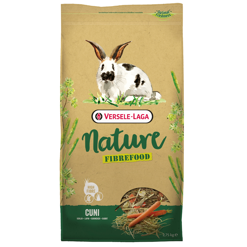 Versele-Laga Nature Fibrefood Cuni - 8 kg*