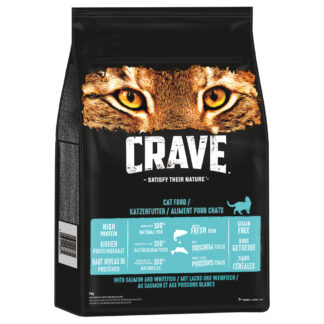 Crave s lososem & bílými rybami - 2 x 7 kg