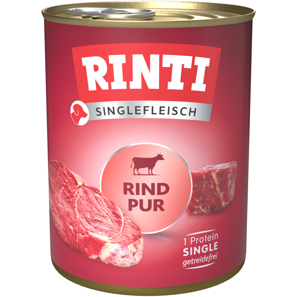 RINTI Singlefleisch 24 x 800 g - Hovězí
