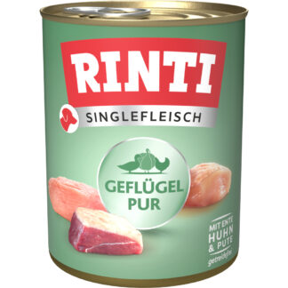 RINTI Singlefleisch 6 x 800 g - drůbeží pur