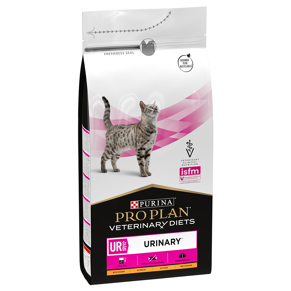 PURINA PRO PLAN Veterinary Diets Feline UR ST/OX Urinary kuře - 2 x 1