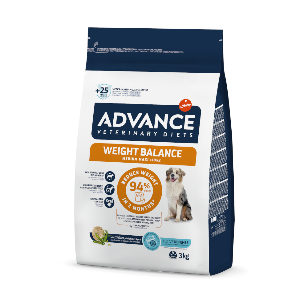 Advance Veterinary Diets Weight Balance Medium/Maxi - 2 x 3 kg