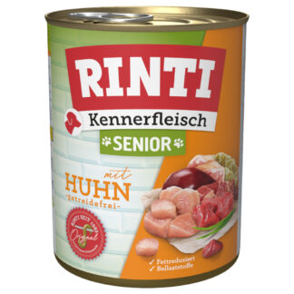 RINTI Kennerfleisch Senior 6 x 800 g / 24 x 800 g - 24 x 800 g kuřecí