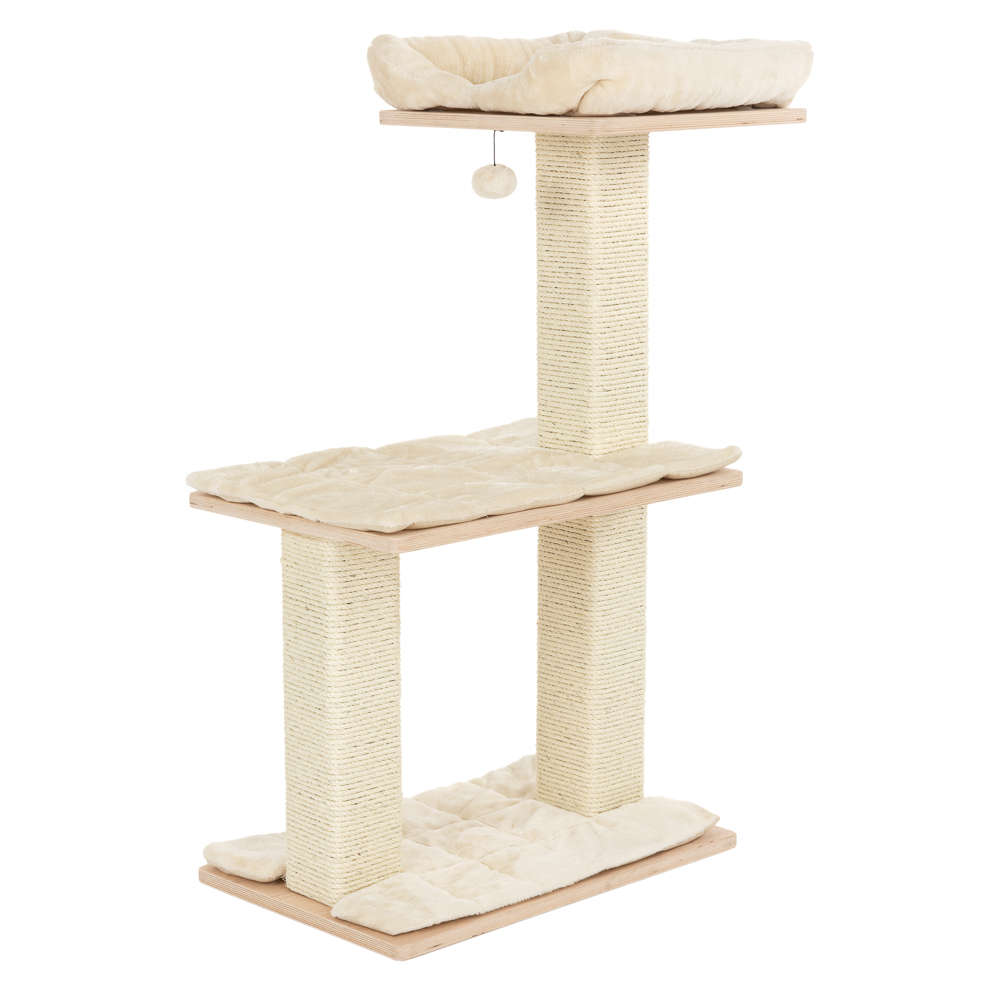 Natural Paradise škrabadlo Orchid M - krémové