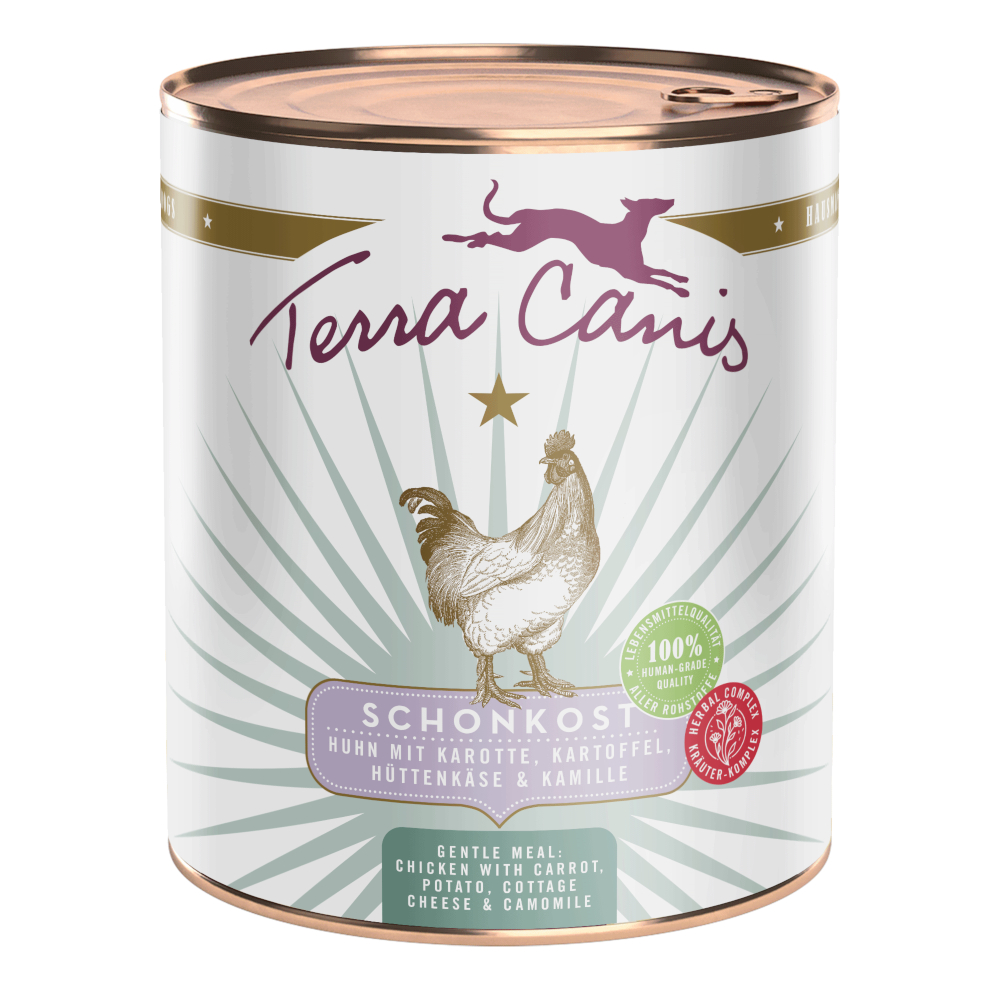 Terra Canis First Aid dietní krmivo 6 x 800 g - kuřecí s mrkví