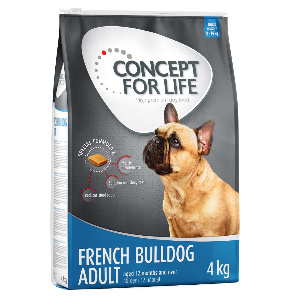 Concept for Life Francouzský buldoček Adult - výhodné balení 2 x 4 kg