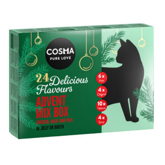 Cosma Advent Mix Box  - 24 x mokré krmivo Cosma (1710 g)