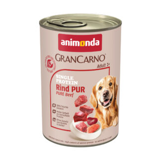 Výhodné balení animonda GranCarno Adult Single Protein 24 ks (24 x 400 g) - čisté hovězí