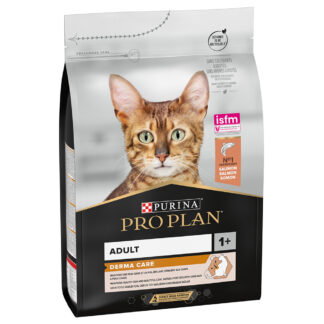 PURINA PRO PLAN Adult Derma Care losos - Výhodné balení: 3 x 3 kg