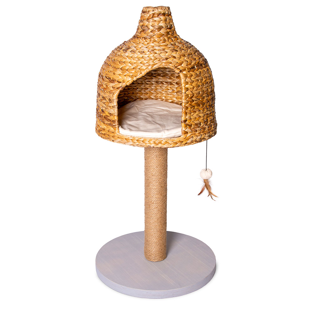 Karlie Banana Leaf škrabadlo - béžové