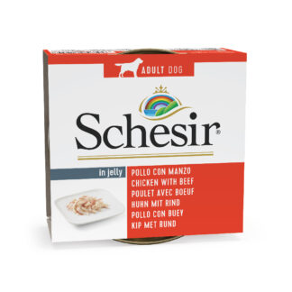 Schesir 6 x 150 g - kuřecí s hovězím