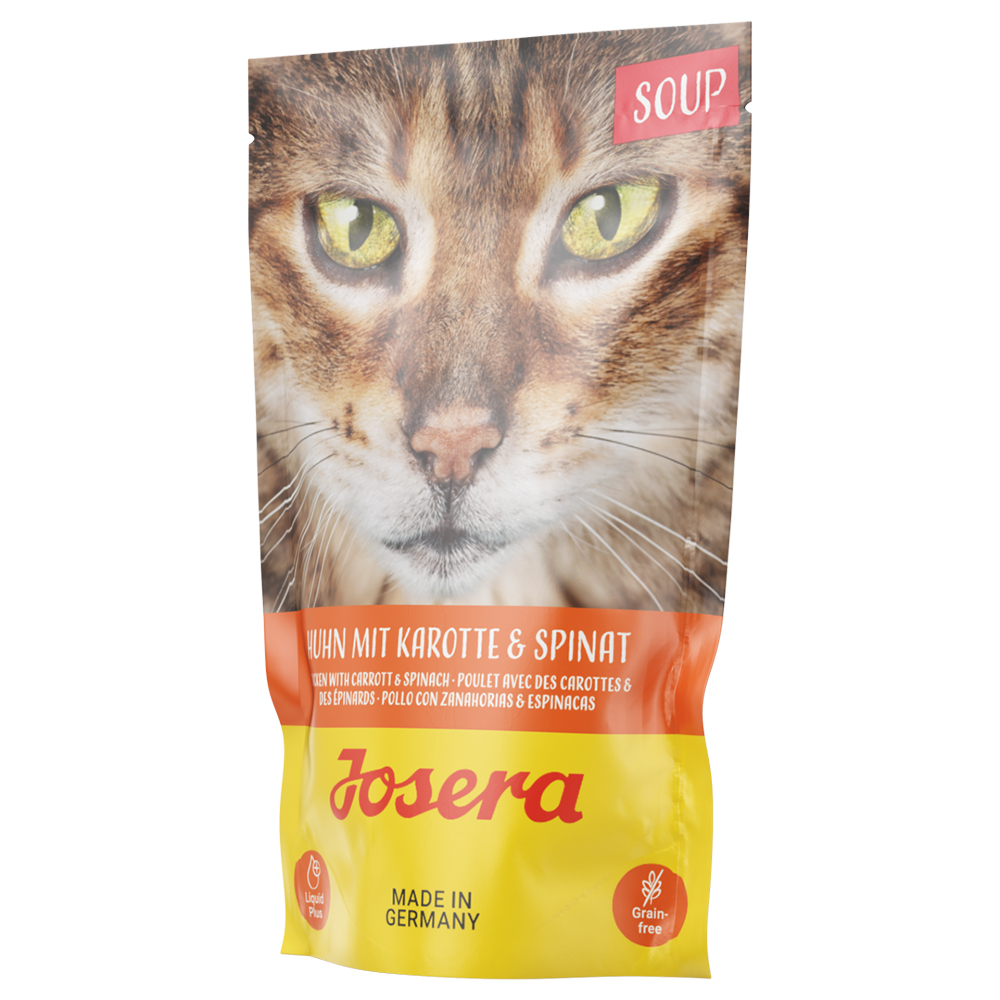 Josera Soup - kuřecí s mrkví a špenátem (32 x 70 g)