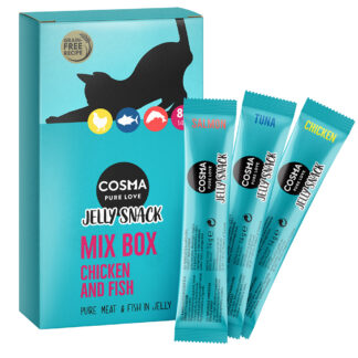 Cosma Jelly Snack 8 x 14 g - mix 1