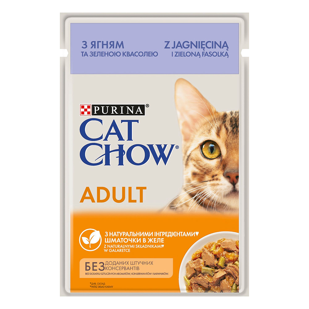 Cat Chow 26 x 85 g - jehněčí