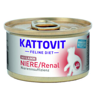 Kattovit Niere/Renal 12 x 85 g - jehněčí